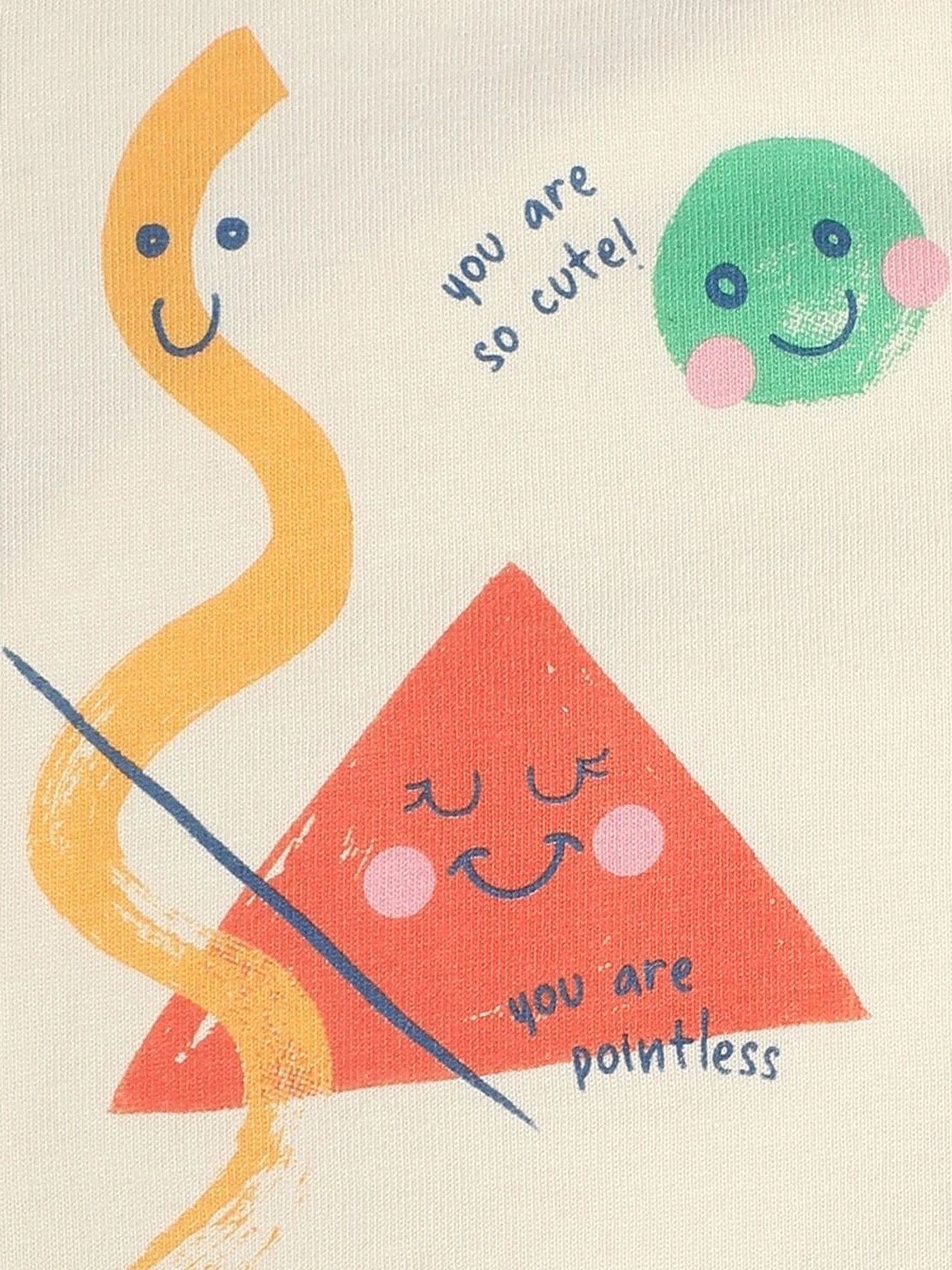 Ed-a-Mamma Baby Blue Printed Top