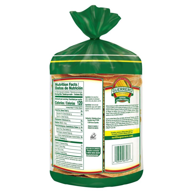 Guerrero Gluten Free Clasicas Tostada - 12.37oz/30ct