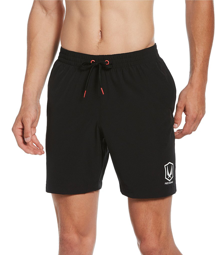 Redsand Solid Core Stretch 18#double; Outseam Volley Shorts
