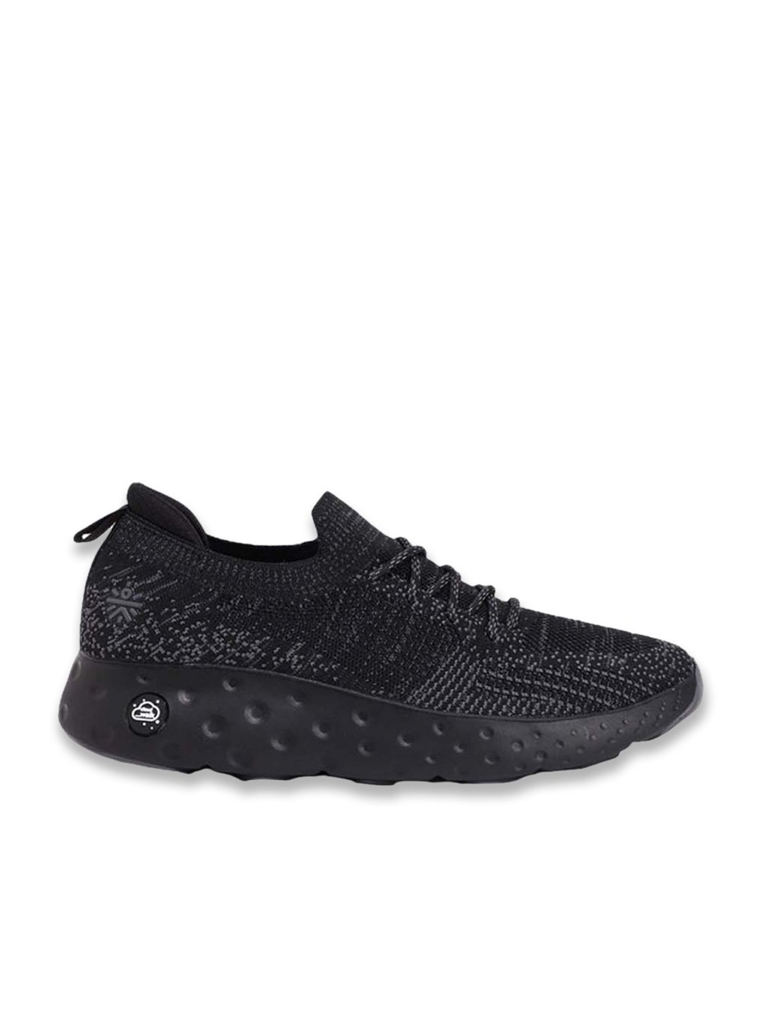 cultsportone EZ+ Cushn Men's Black Running Shoes