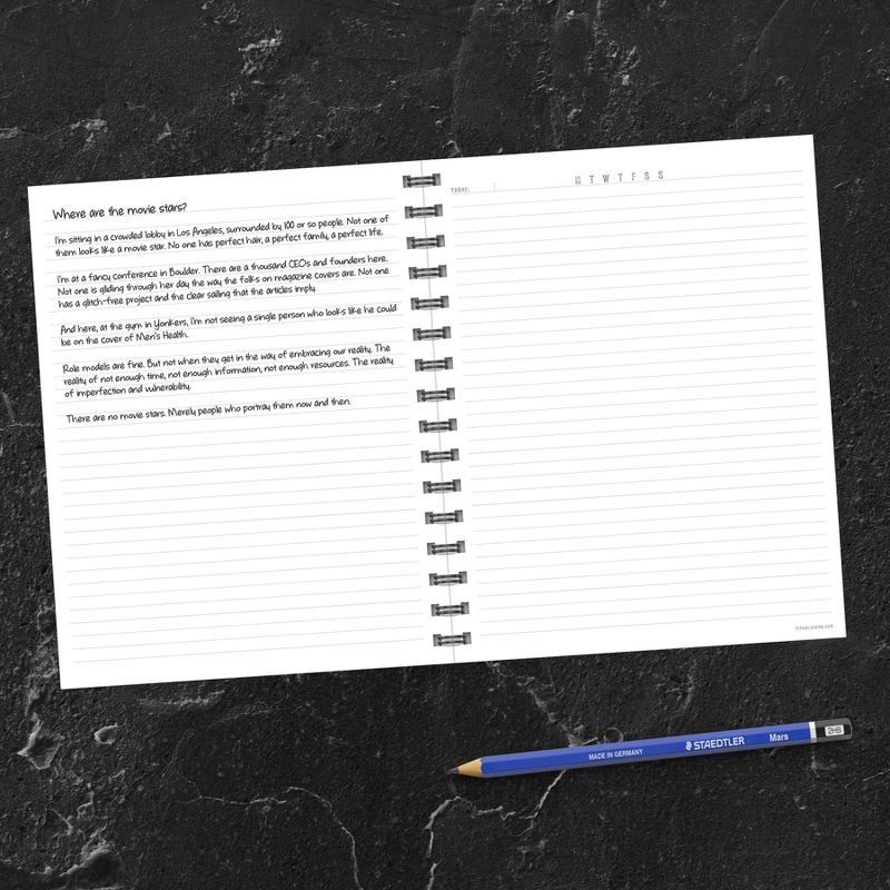 Journal  7.25" x 9.25" Greetings From - Alaska