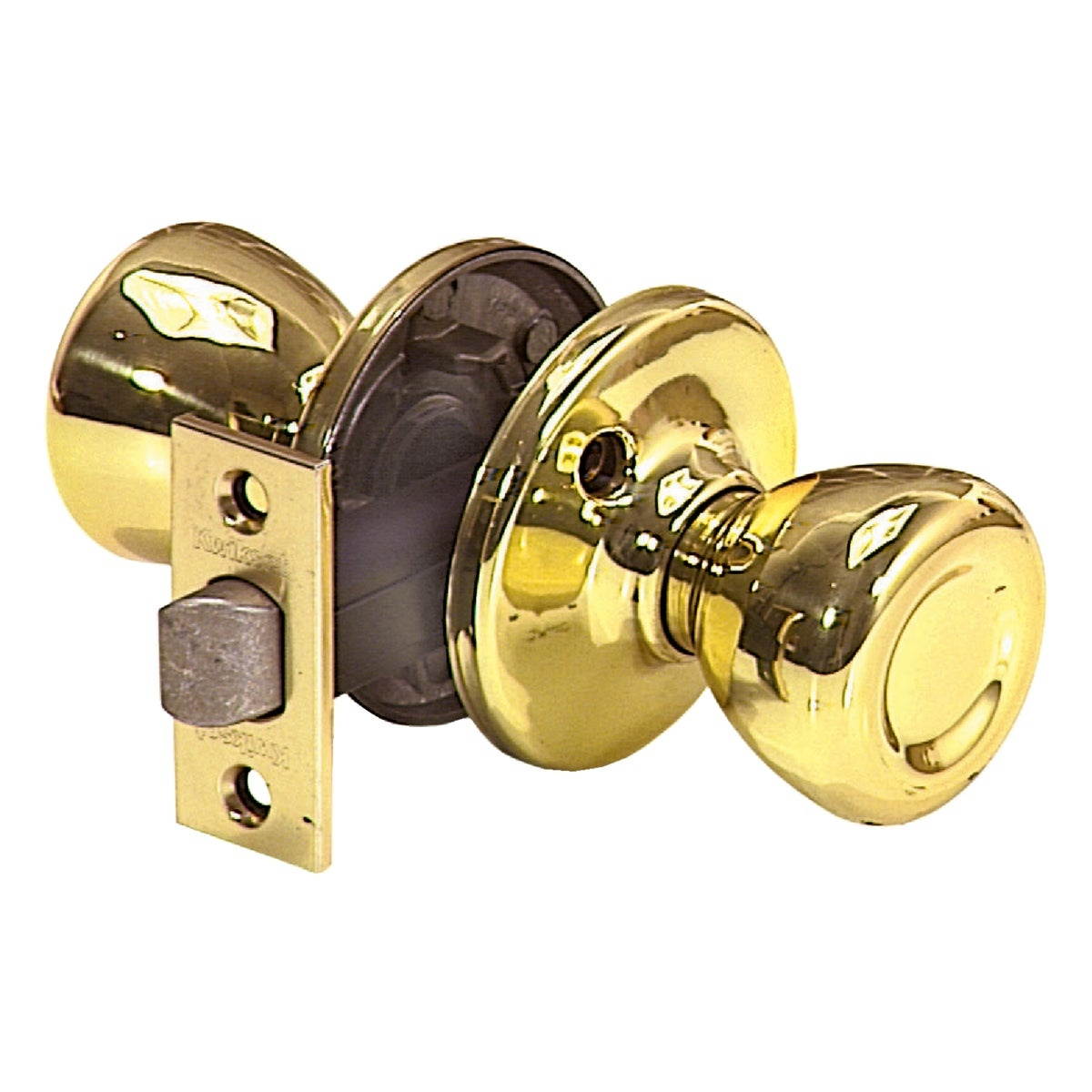 Kwikset Polished Brass Bx Tylo Passage Lock 200T 3 SCAL SCS V1