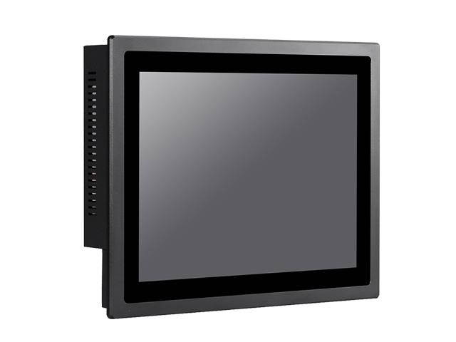 12 Inch 2MM IP65 Industrial Panel PC,All in One PC,Intel Core I5, Windows 7/10,Linux,10 Points Capacitive Touch,(Black),[3RS232/VGA/LAN/5USB2/1USB3/FANLESS],(8G RAM/128G SSD/1TB HDD)