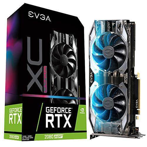 EVGA GeForce RTX 2080 Super XC Ultra Gaming, 08G-P4-3183-KR, 8GB GDDR6, RGB LED, Metal Backplate