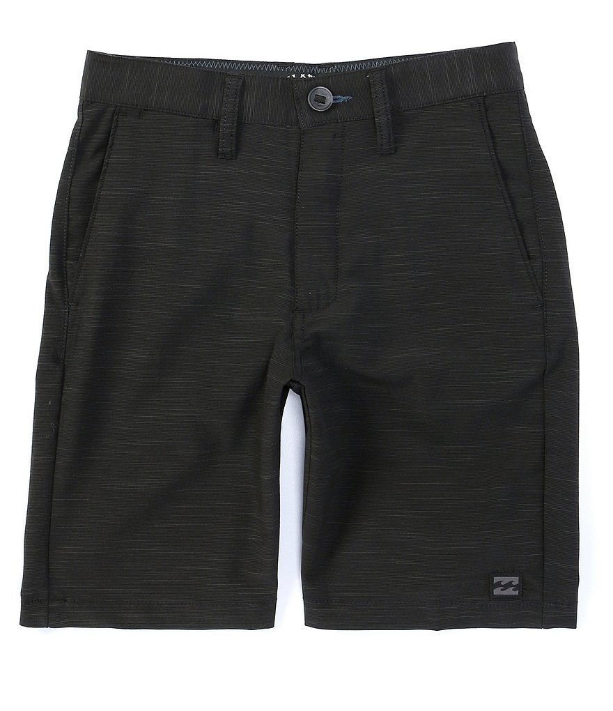 Billabong Big Boys 8-20 Crossfire Slub Textured Submersible Walkshorts