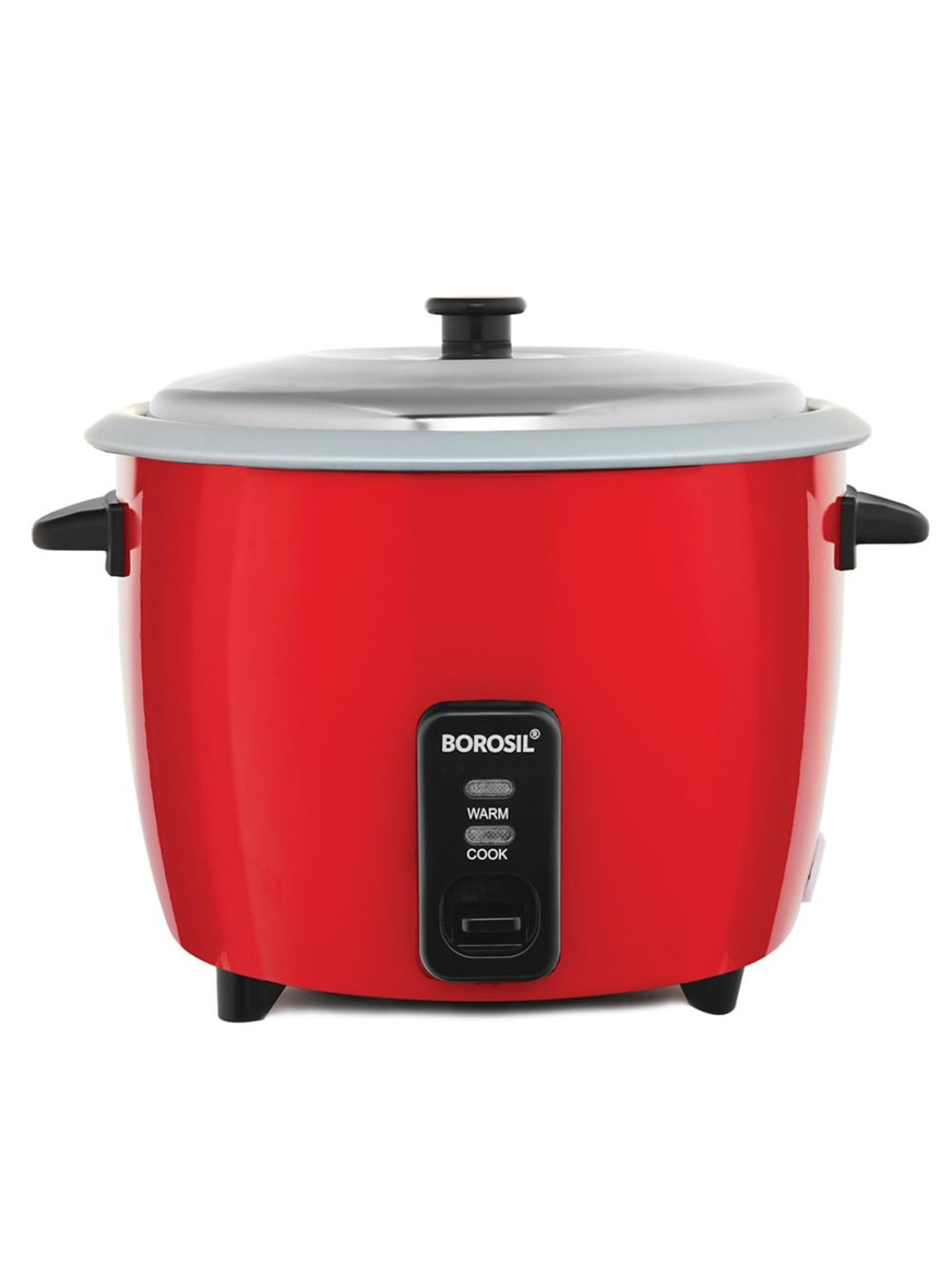 Pigeon Rice Cooker 700W, 1.8L with Single pot & Measuring Cup (Red)