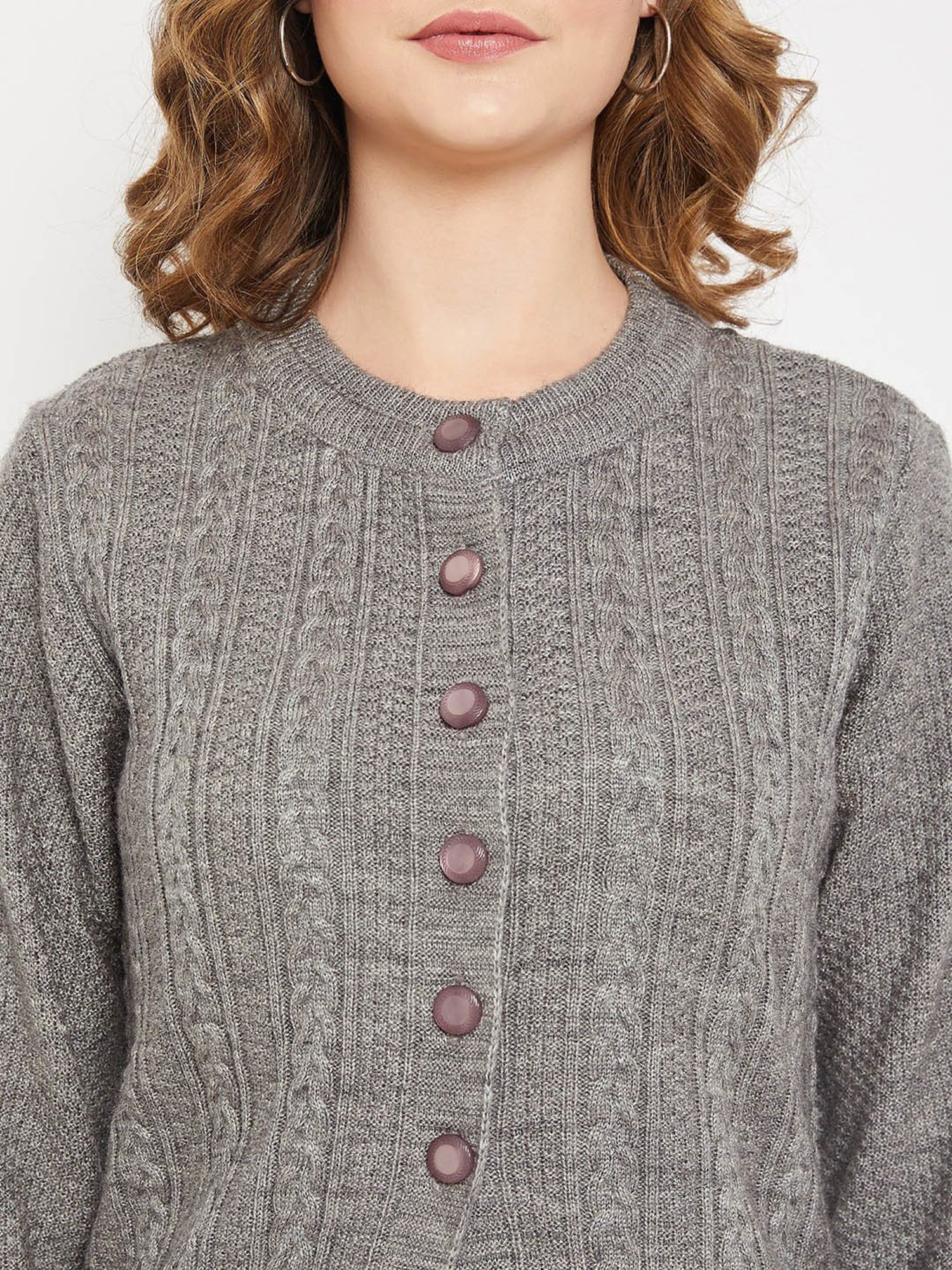 Cantabil Grey Cardigan