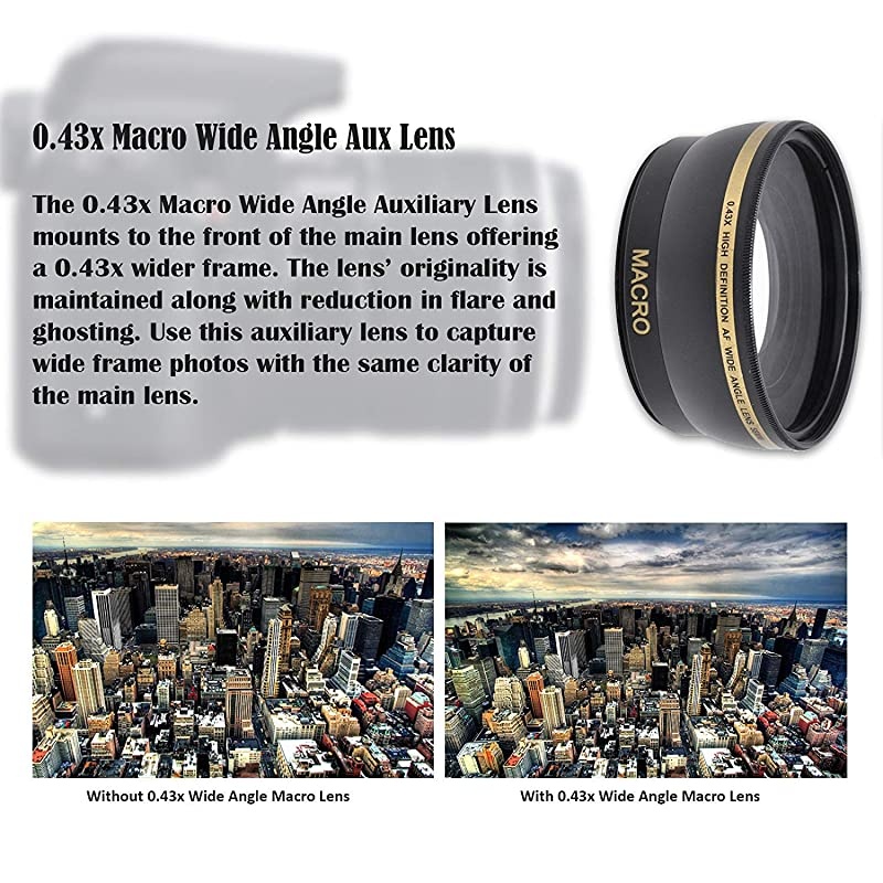 EOS T100/4000D DSLR Camera with 18-55mm f/3.5-5.6 III + Professional Accessory ZeeTech Bundle (Professional Bundle + 64GB)