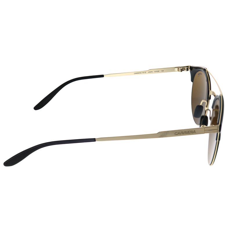 Carrera 141/S J5G Unisex Round Sunglasses Gold 51mm