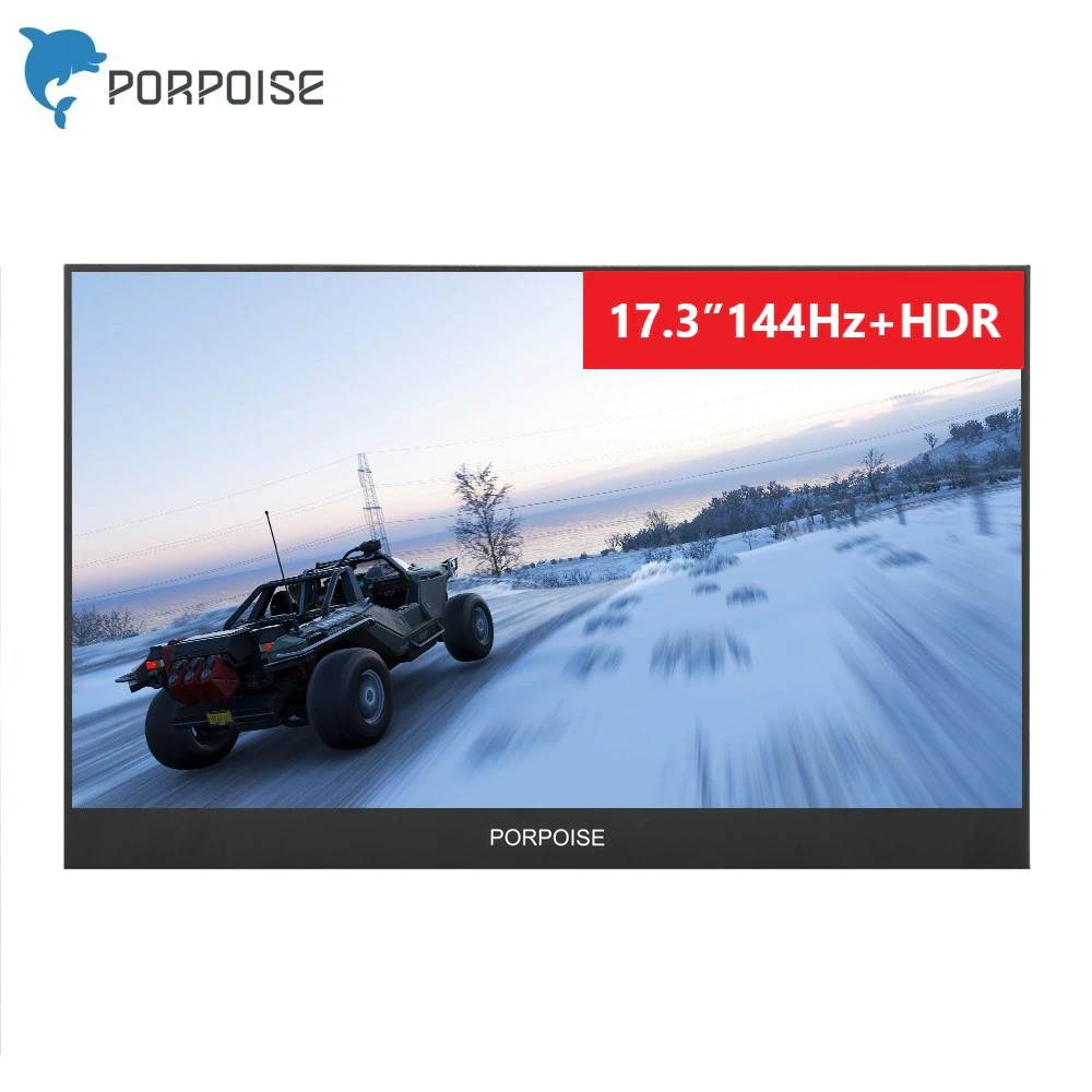 17.3 inch 144Hz portable computer monitor PC 1920x1080 HDMI 1080P IPS WLED computer gaming display high hertz 120Hz