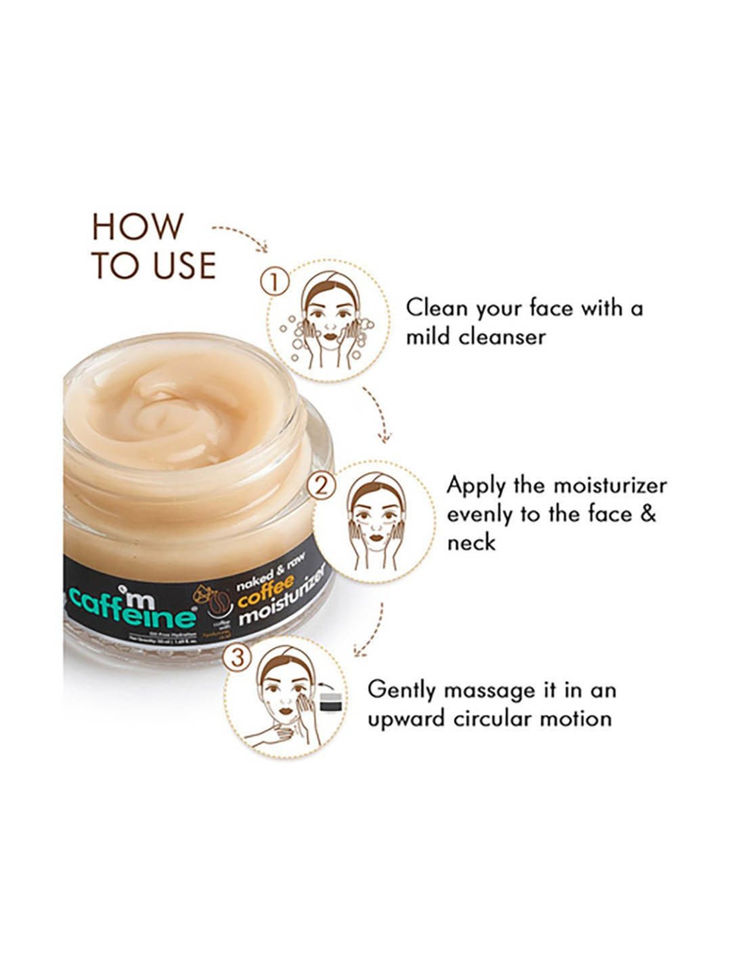 mCaffeine Oil Free Coffee Moisturizer - 50 ml