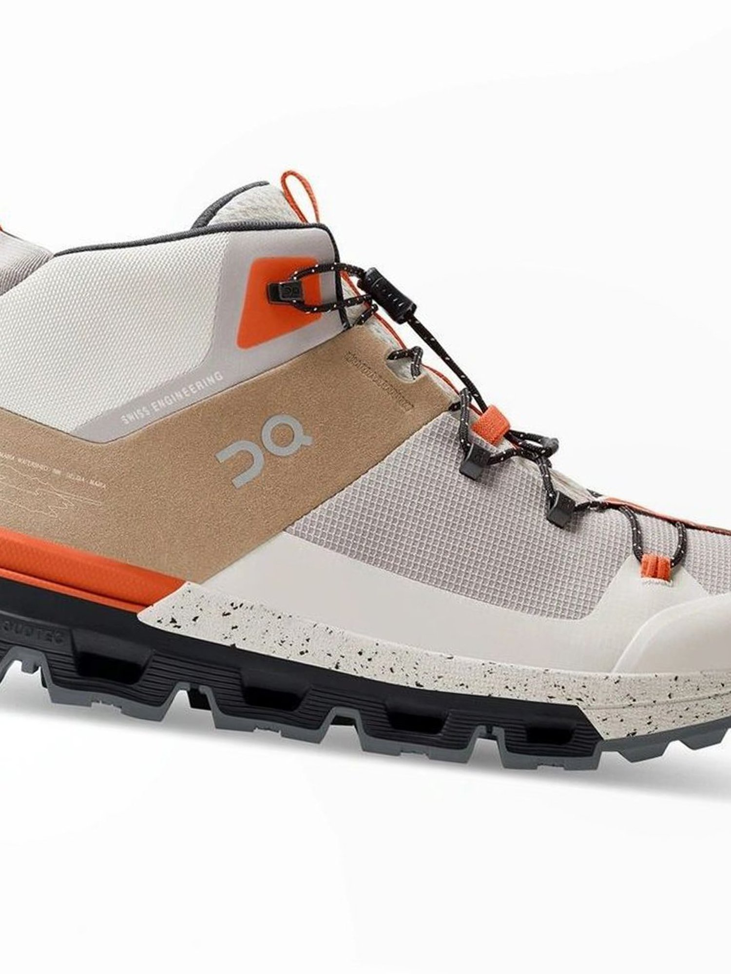 On Men's Cloudtrax 1 Ivory & Chai Running Shoes