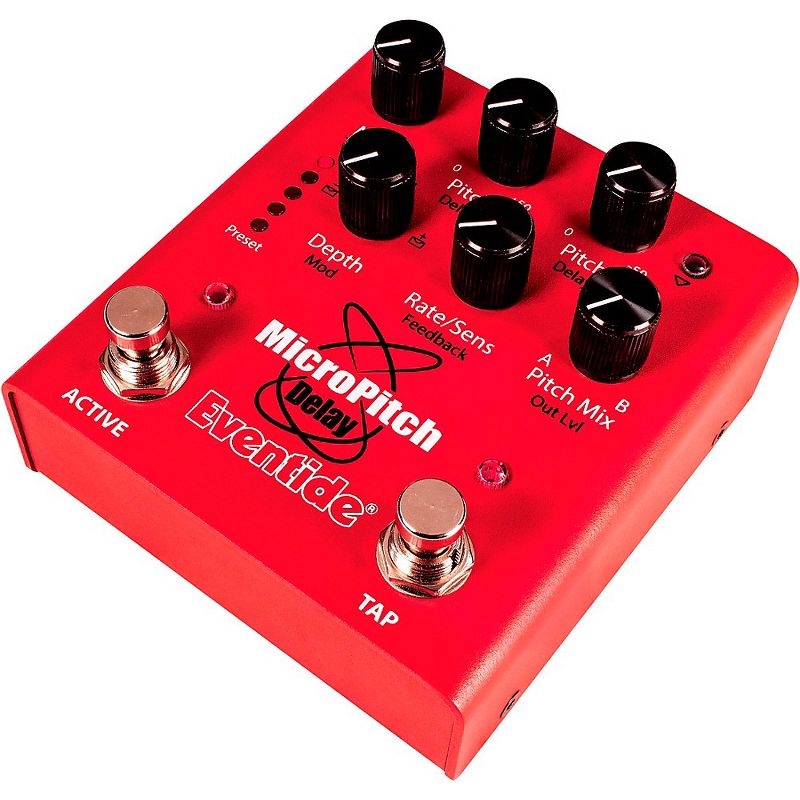 Eventide MicroPitch Delay Effects Pedal Red