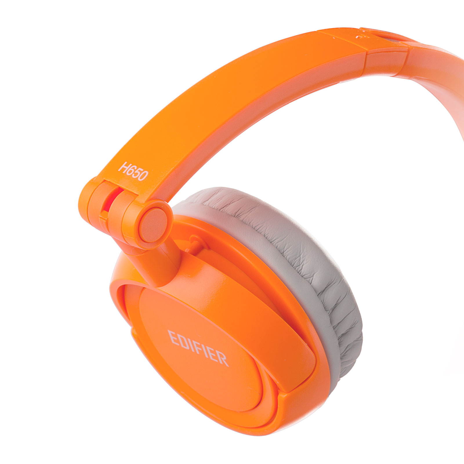 Edifier H650 Headphones - Hi-Fi On-Ear Foldable Noise-Isolating Stereo Headphone, Ultralight and Tri-fold Portable - Black White Orange Blue Violet/Purple Pink