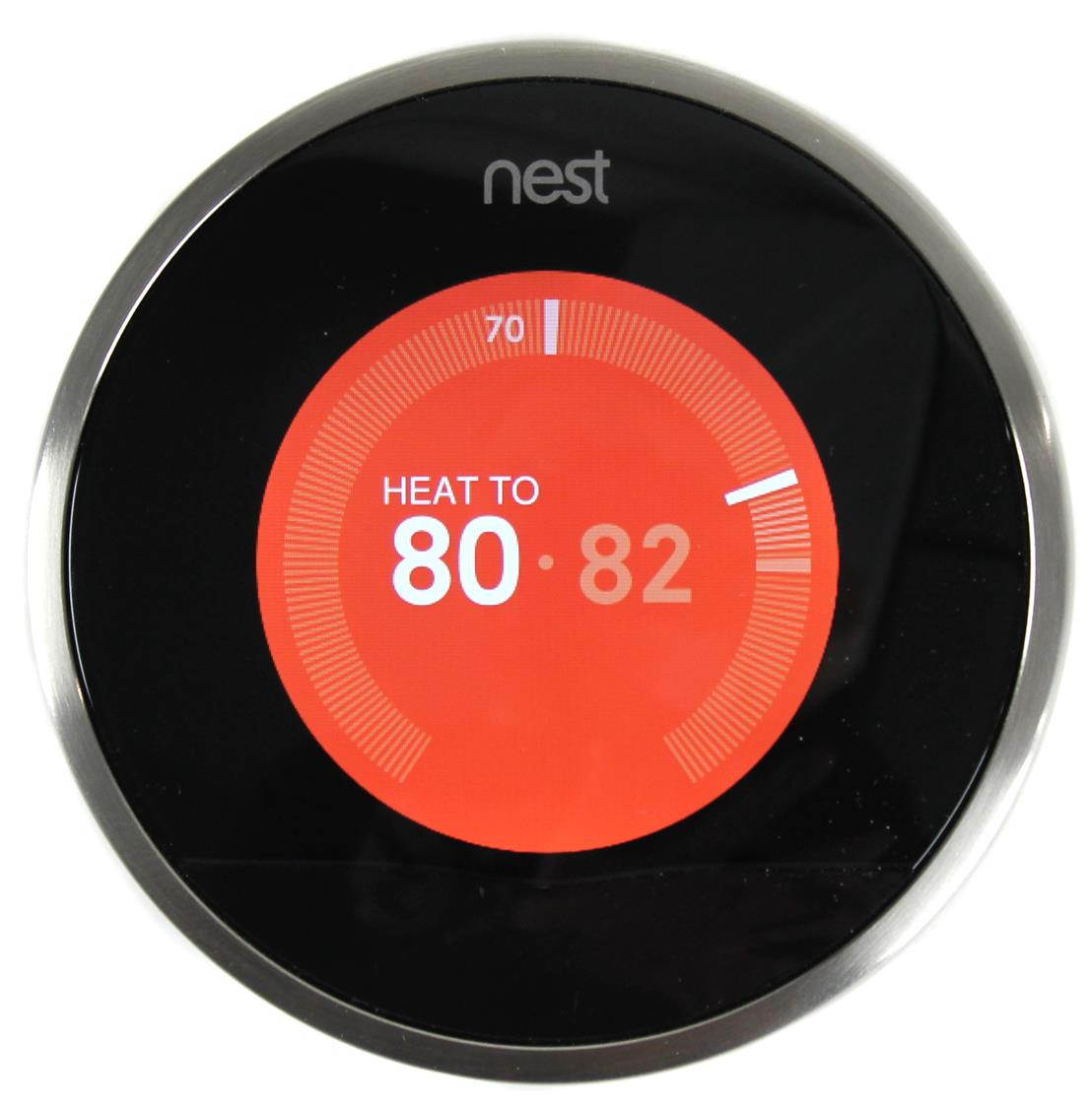 nest learning thermostat, 2nd generation, works with alexa