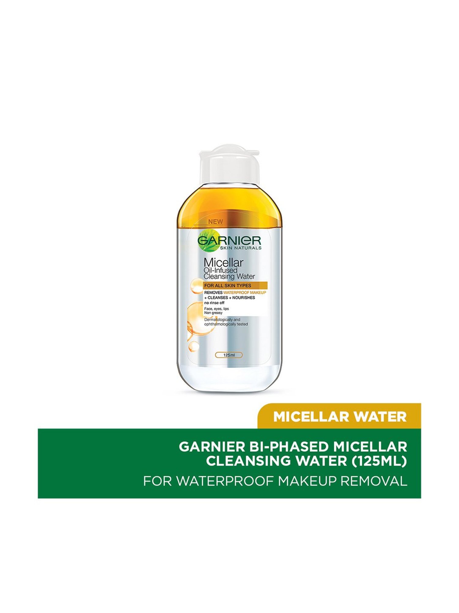 Garnier Skin Naturals Micellar Oil-Infused Cleansing Water - 125 ml
