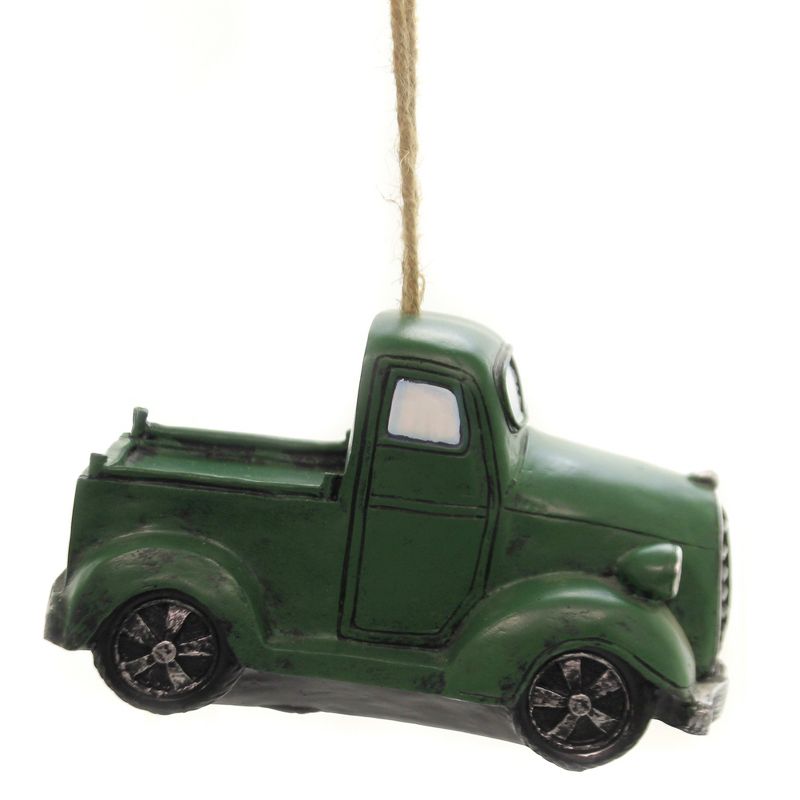 Home & Garden 5.0" Truck Birdhouse Pick-Up Truck Tree Decor Ganz  -  Decorative Figurines