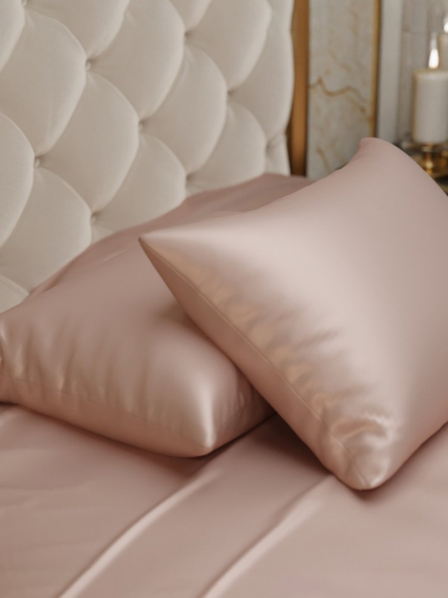 Stoa Paris Date Night Pink Polyester 300 TC Pillow Covers - Set of 2