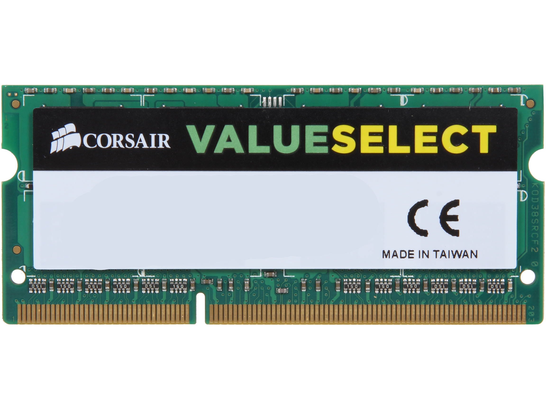 CORSAIR ValueSelect 8GB 204-Pin DDR3 SO-DIMM DDR3L 1333 (PC3L 10600) Laptop Memory Model CMSO8GX3M1C1333C9