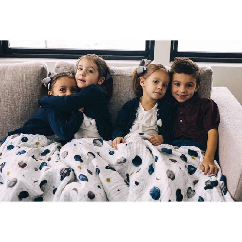 Little Unicorn Cotton Muslin Quilt Big Kid - Planetary