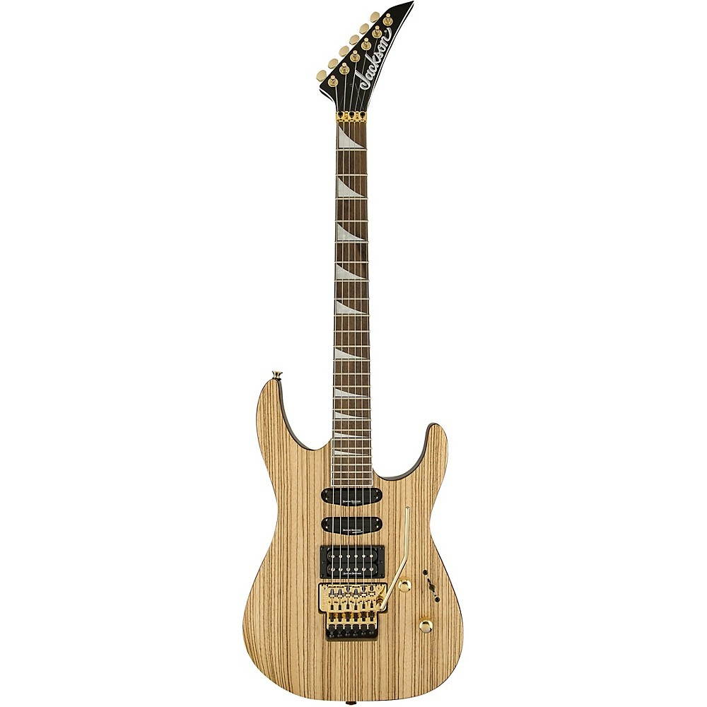 Jackson X Series Soloist SL3X Zebrawood Electric Guitar, Satin, Natural