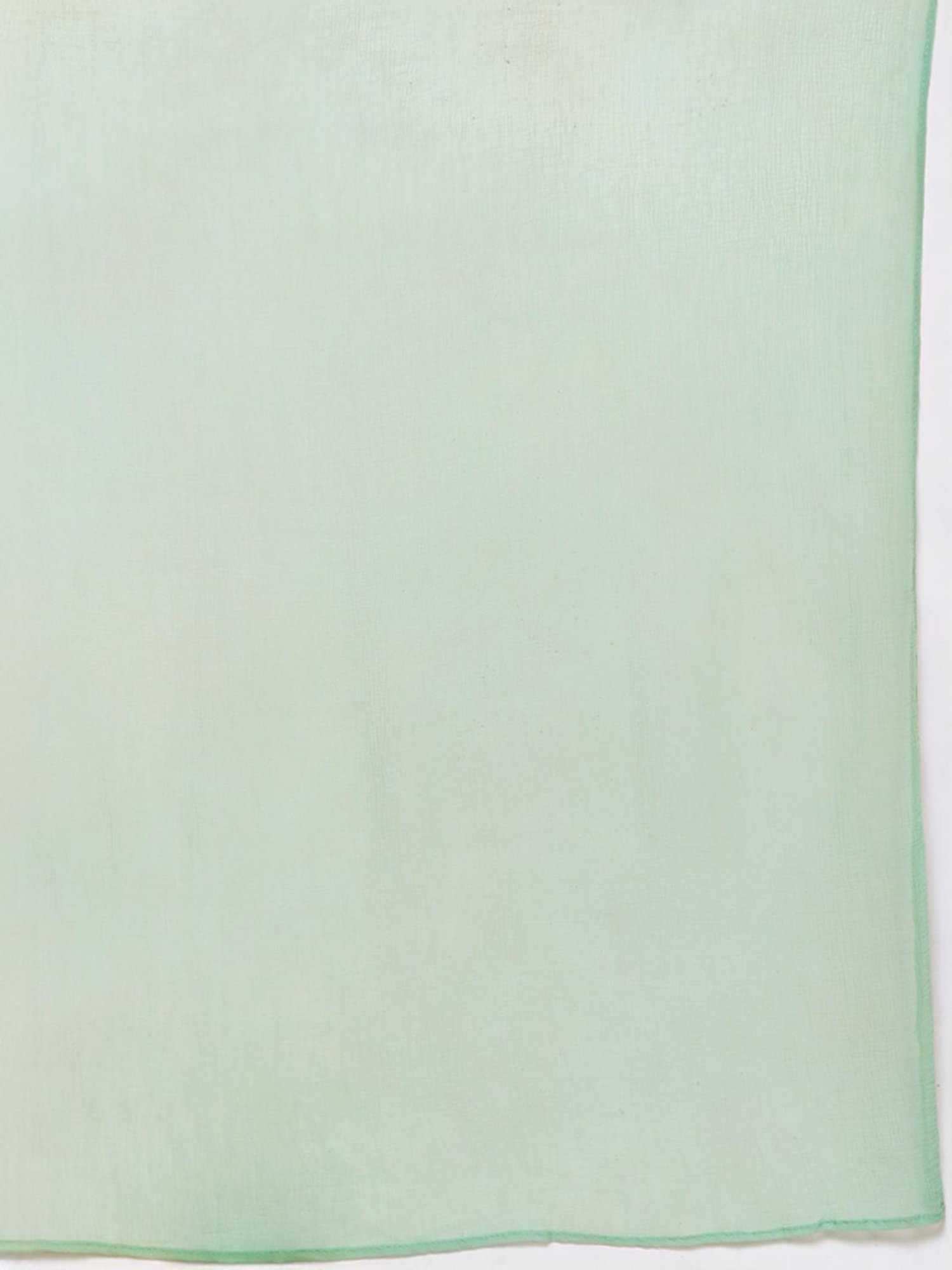 Varanga Sea Green Floral Print Kurta Pant Set With Dupatta