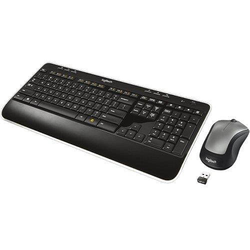 Logitech MK520 Wireless Keyboard and Mouse Combo - Black/Grey