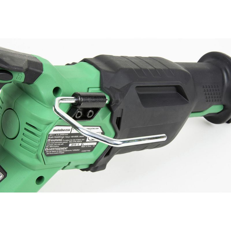 Metabo HPT CR36DAQ4M MultiVolt 36V Brushless 1-1/4 in. Cordless Reciprocating Saw with Orbital Action (Tool Only)