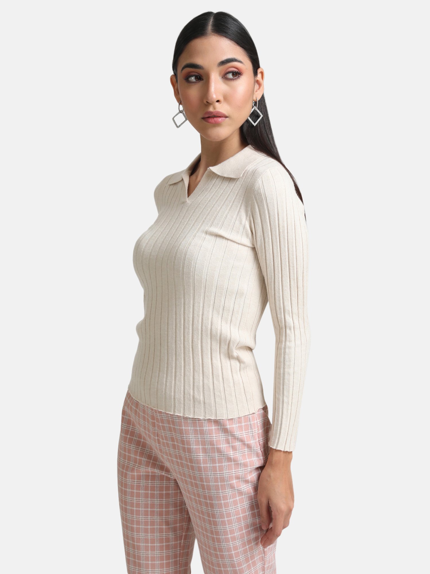 Kazo Pullover With Polo Collar