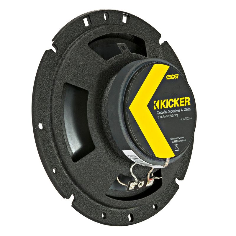 Kicker 46CSC674 CS-Series 6-3/4" 2-Way Coaxial Speakers