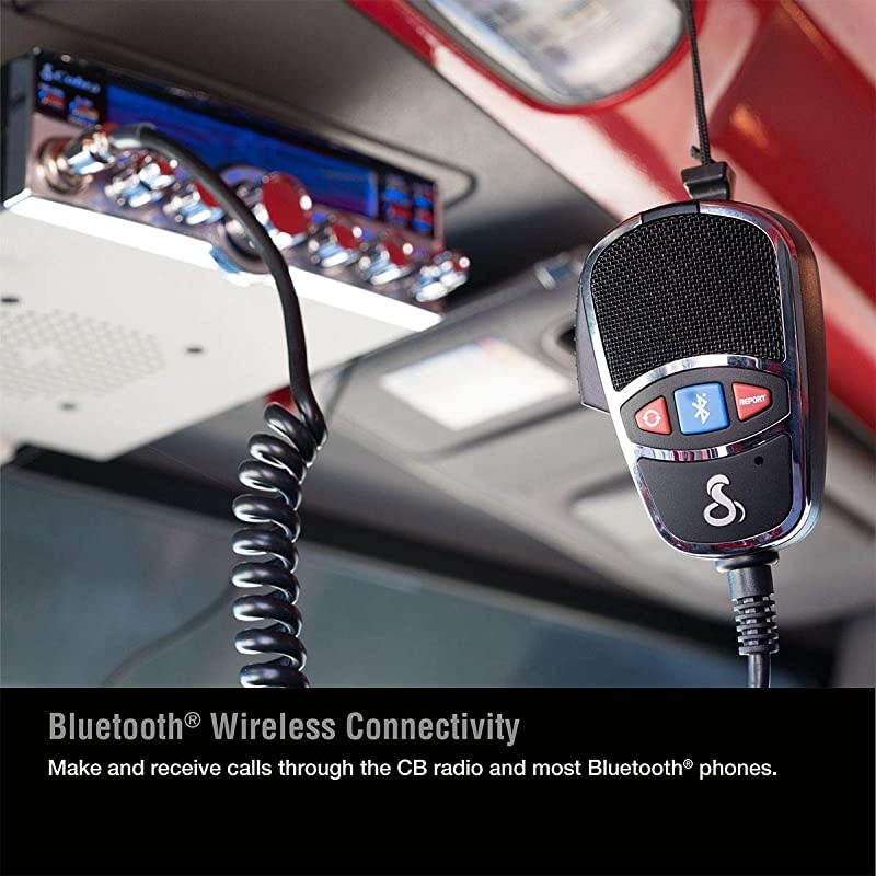 29 LX MAX Smart Full Featured Professional Cb Radio Bluetooth Legal Hands Free Iradar App Integrated 4Color Lcd Noaa Alerts RewindSayAgain BlackSilver Black amp Silver