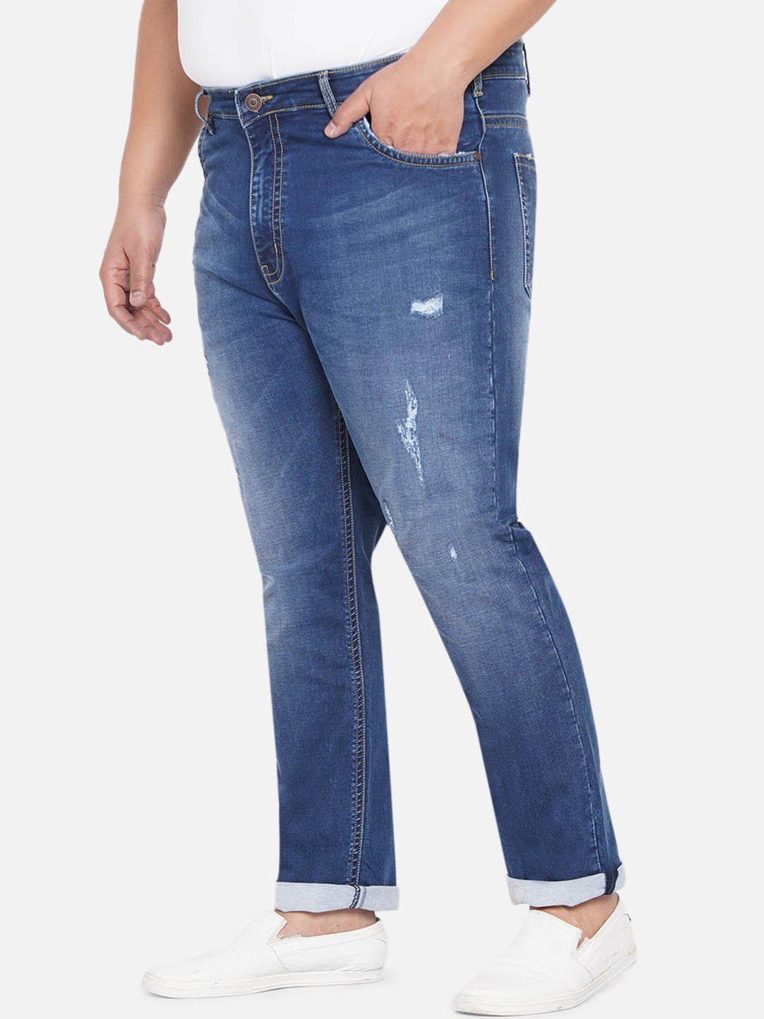 John Pride Blue Plus Size Jeans