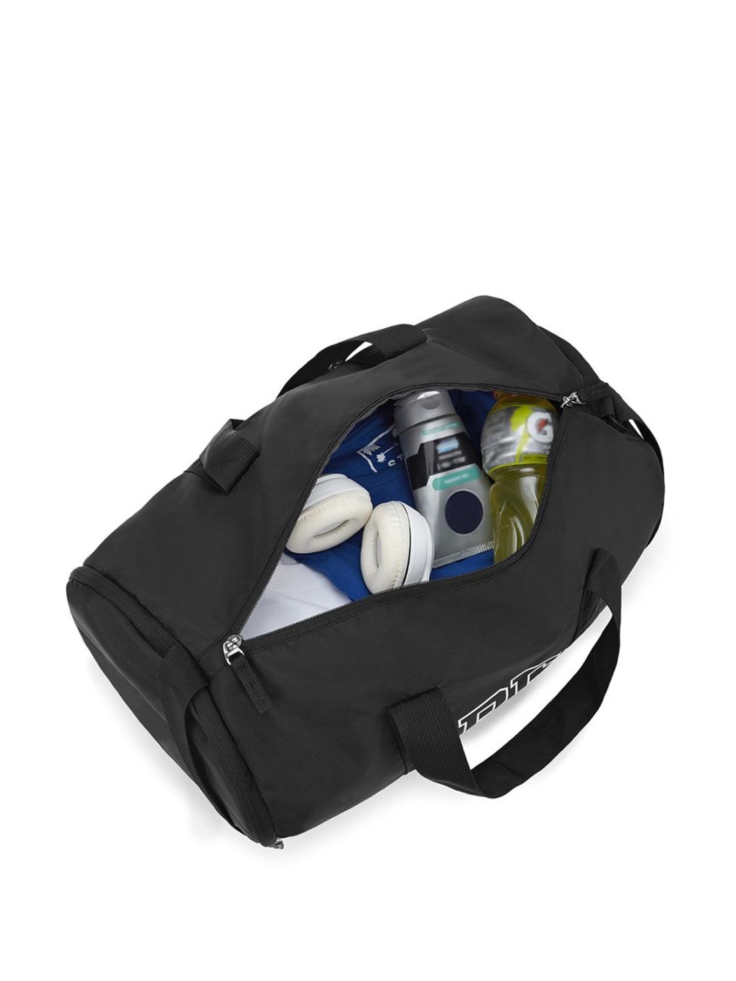 United Colors of Benetton Drew Black Large Gym Bag