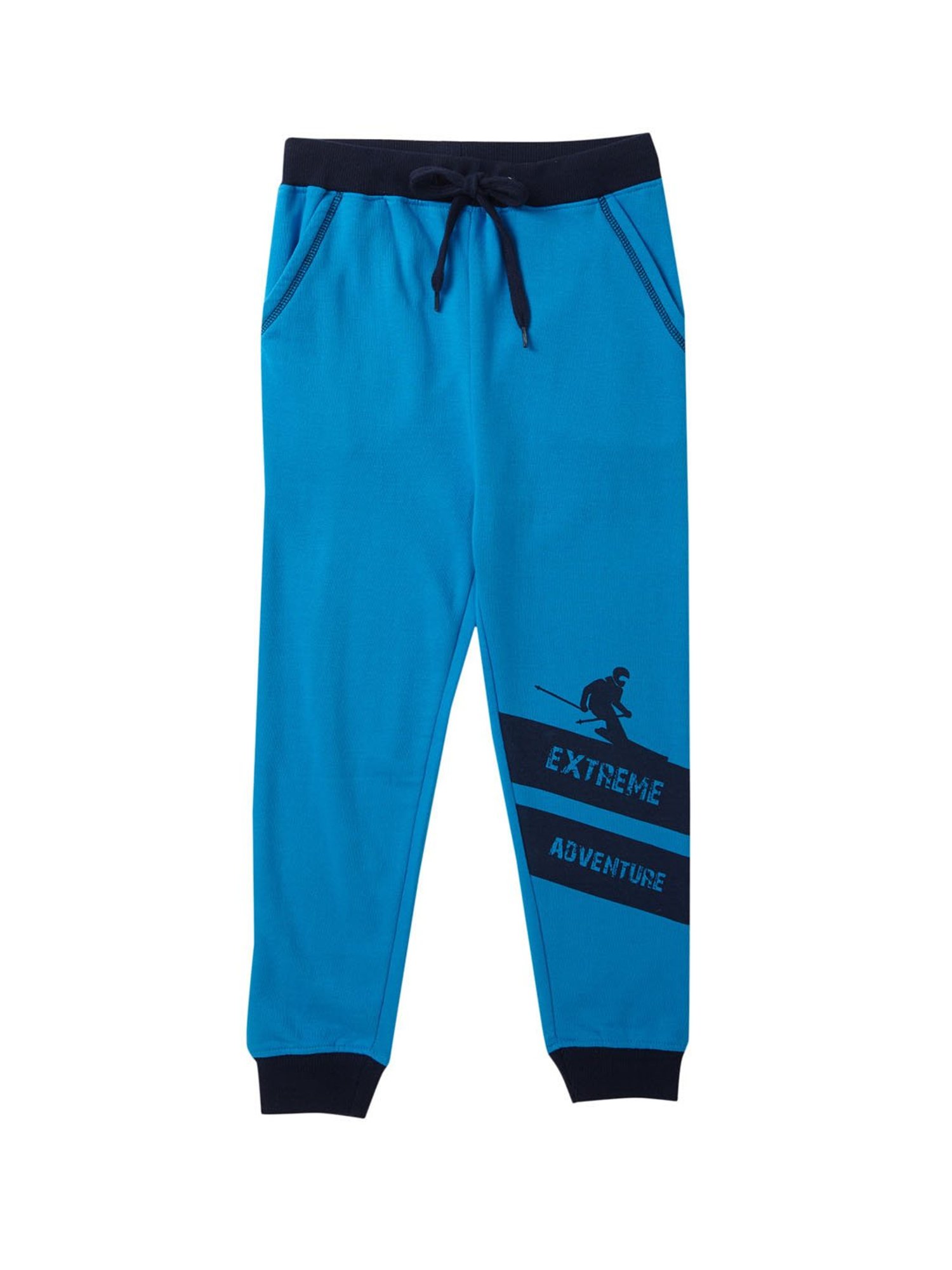 Cub McPaws Boys Blue Printed  Joggers