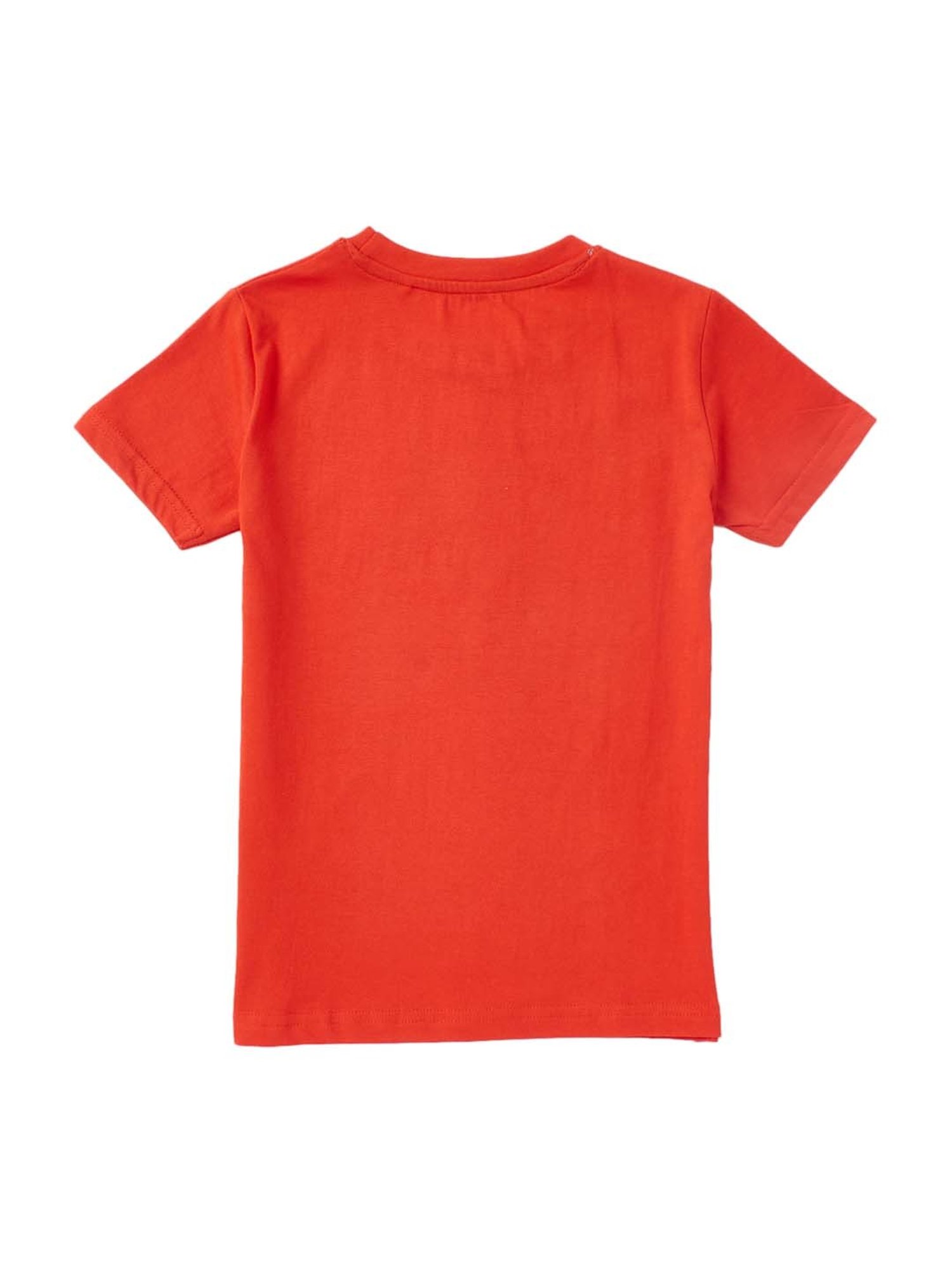 Cub McPaws Kids Multicolor Cotton Printed T-Shirt (Pack of 3)