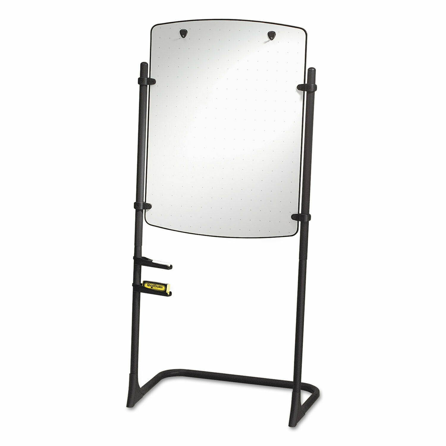 Quartet Total Erase Presentation Dry Erase Easel 31 x 41 White Black Steel Frame