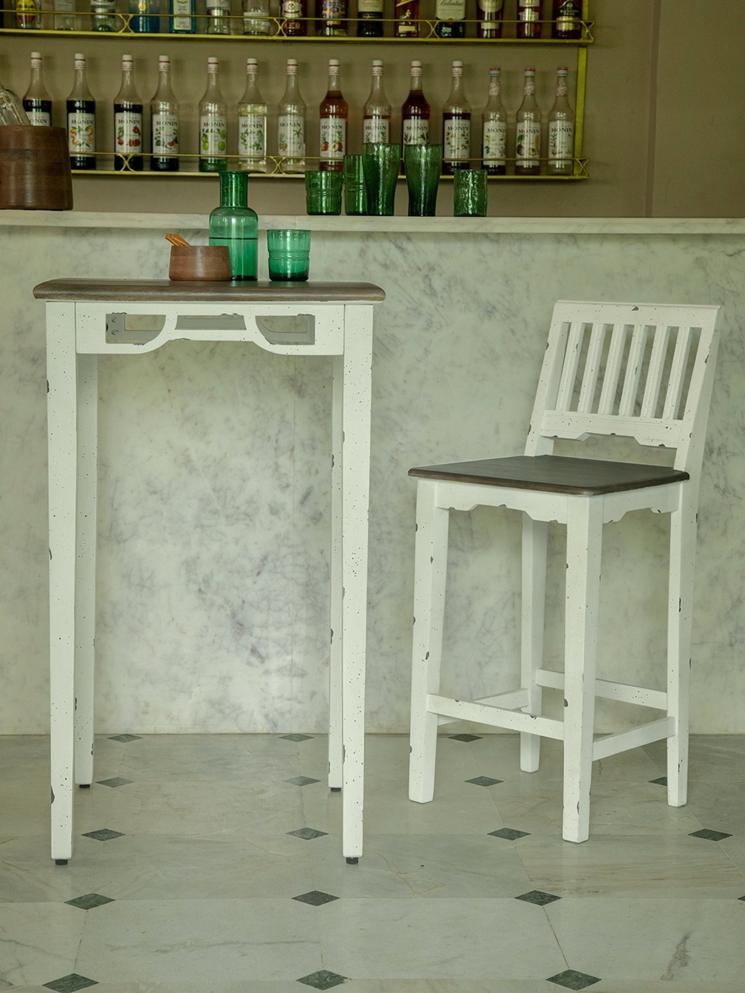 Artisans Rose Vote Hand-painted Multicolor Iron Ballot Box