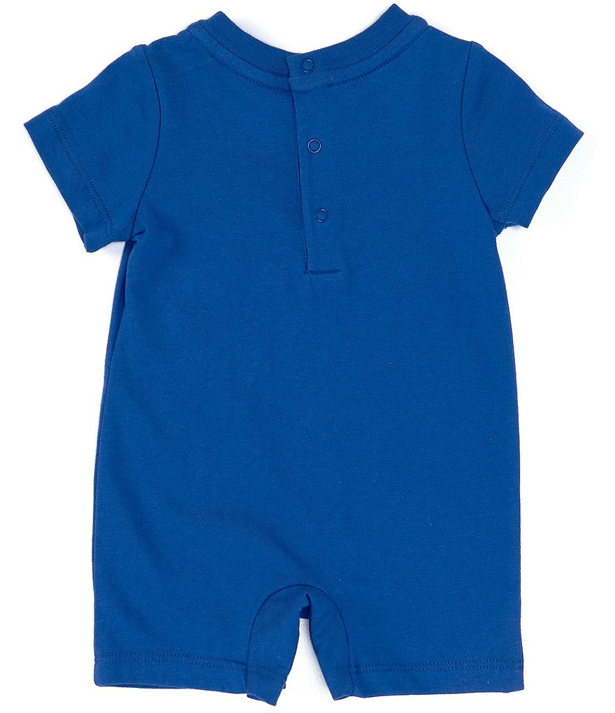 Ralph Lauren Baby Boys Newborn-9 Months Short-Sleeve Windsurfing Polo Bear Shortall