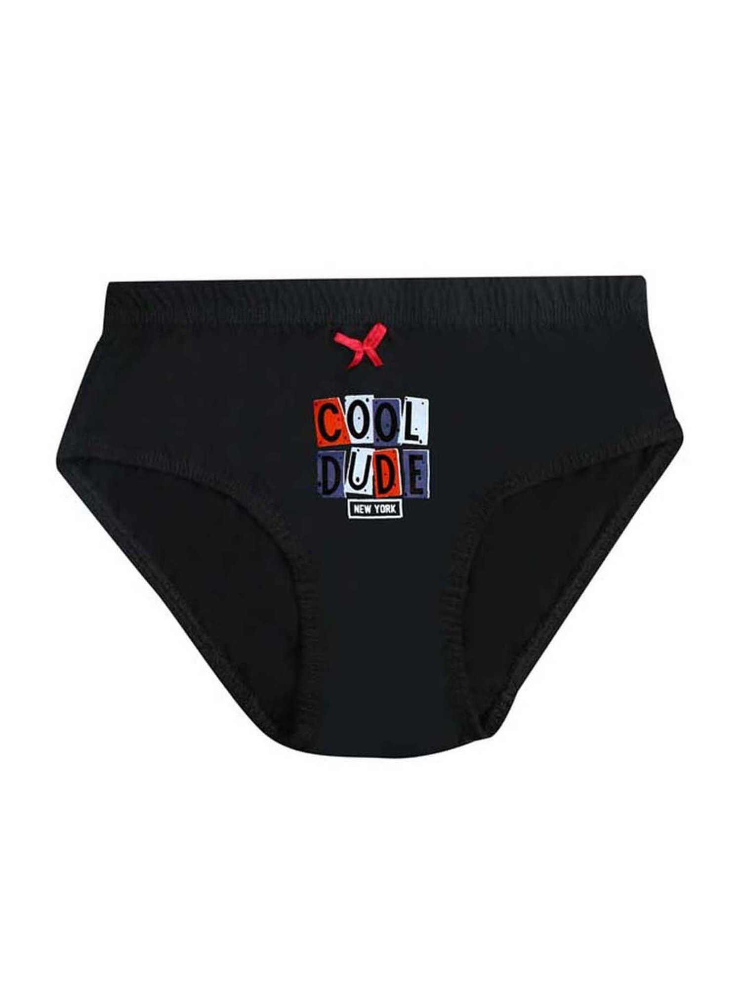 Tiny Bugs Kids Multicolor Cotton Printed Briefs - Pack of 3