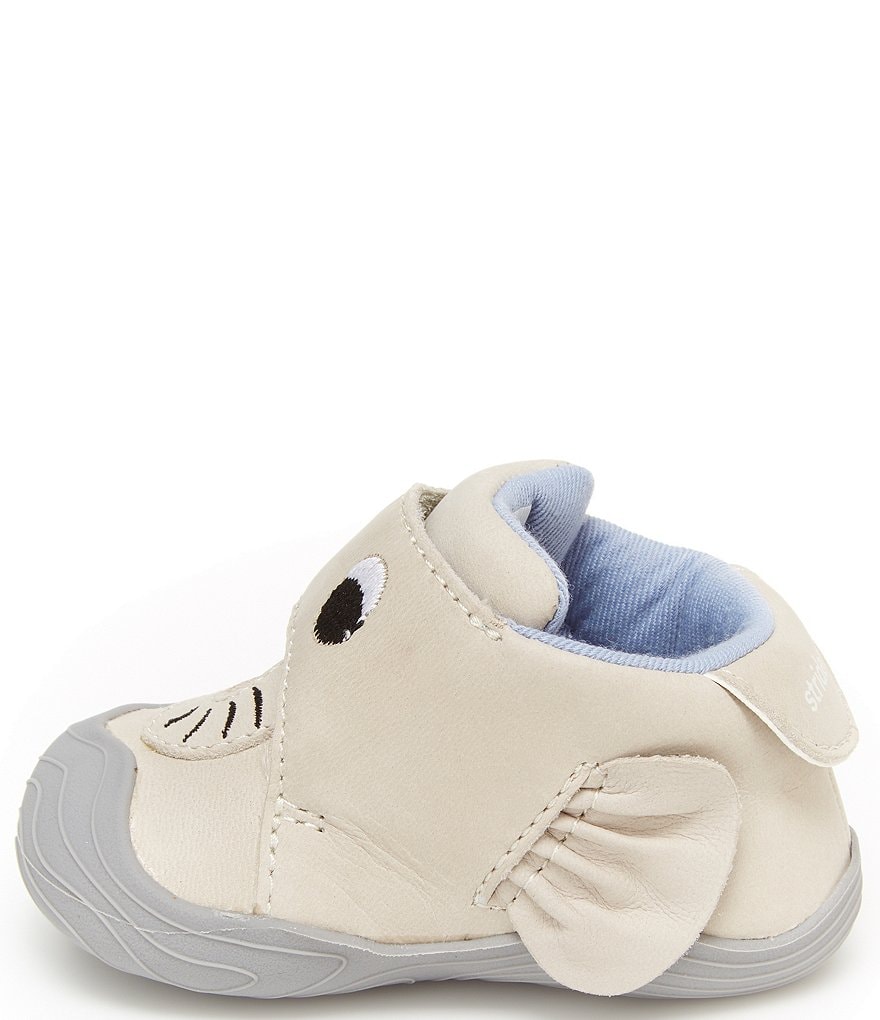 Stride Rite Kids' Campbell Leather Elephant Crib Shoes (Infant)