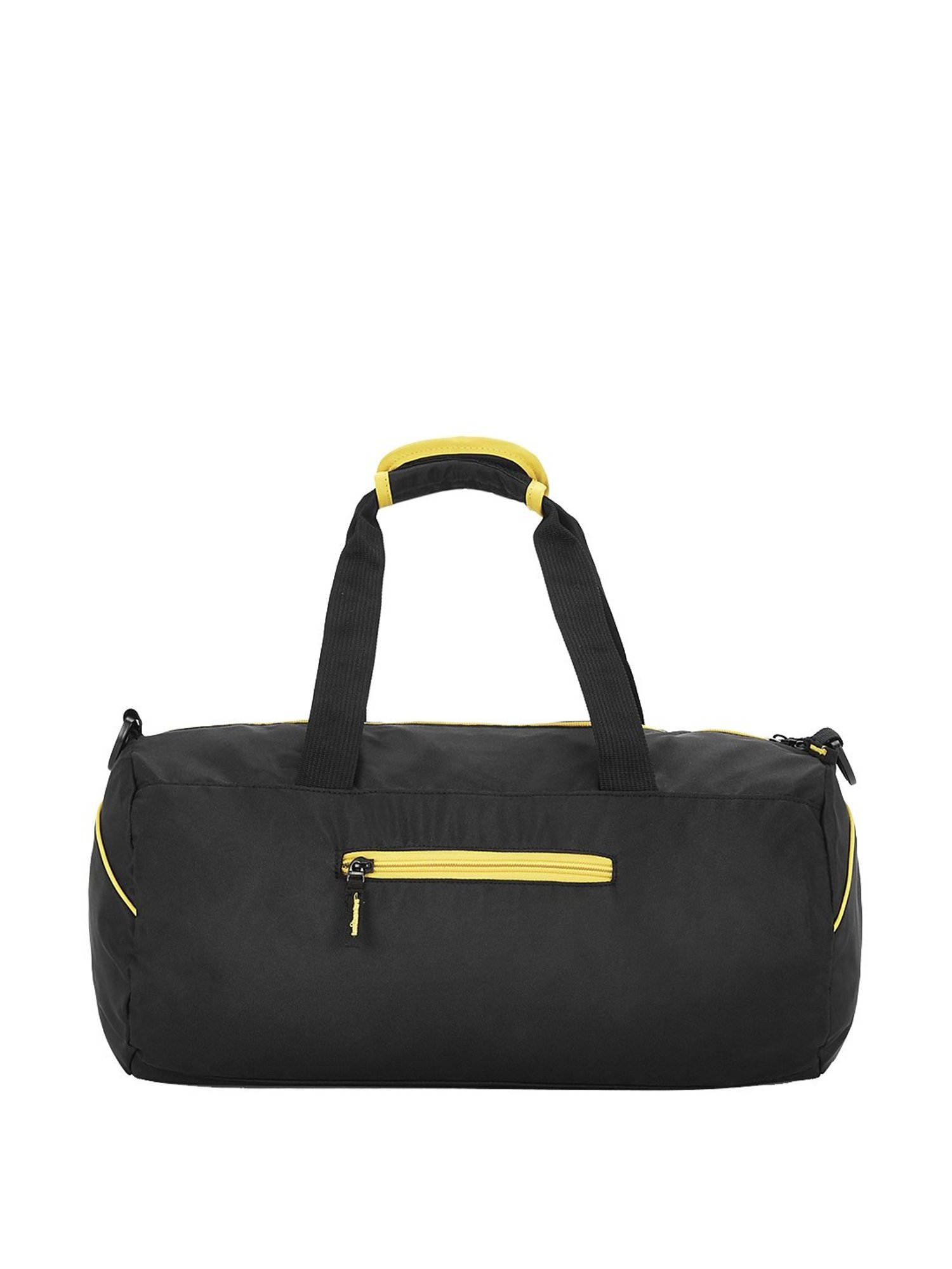 The Vertical Impulse Black & Yellow Medium Duffle Bag