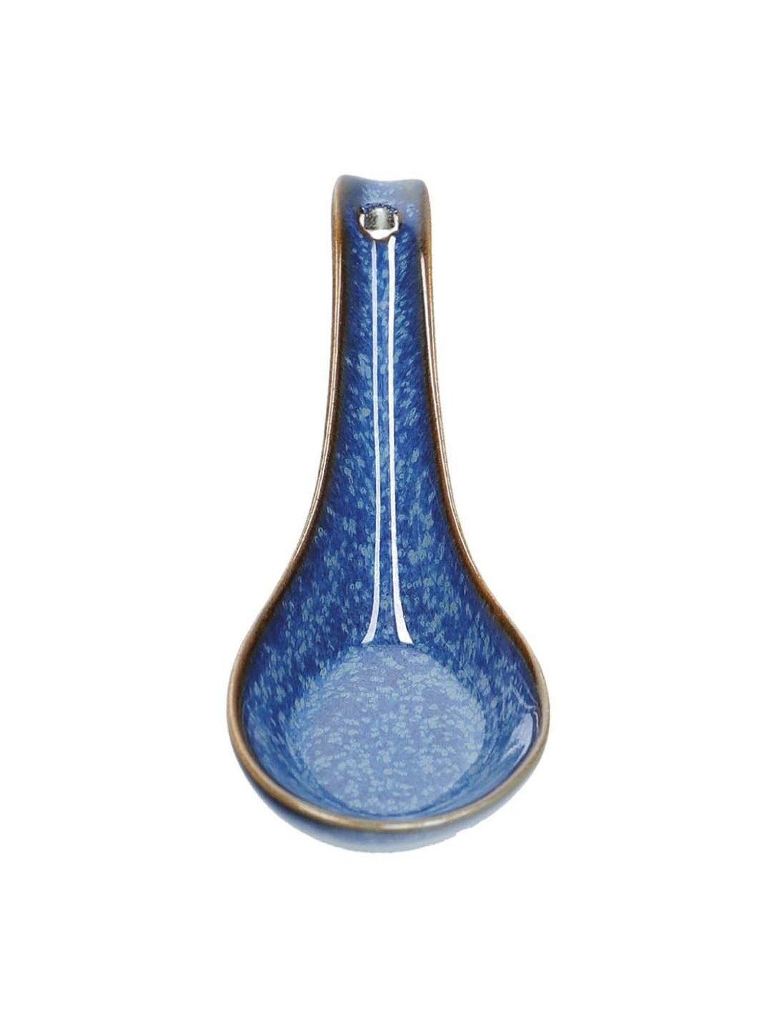 Mikasa Satori Blue Porcelain Rice Spoon
