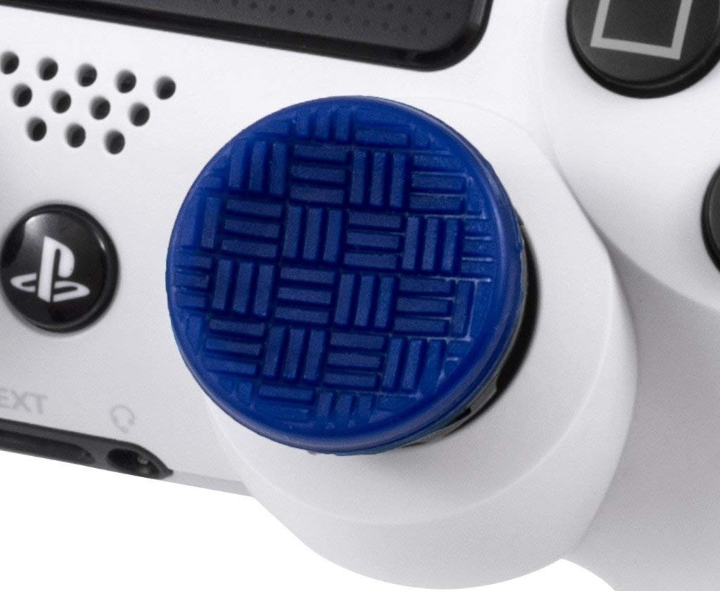 kontrolfreek omni for playstation 4 (ps4) controller | performance thumbsticks | 2 low-rise concave | blue