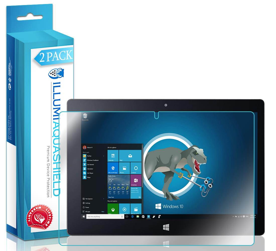 ILLUMI AquaShield Screen Protector Compatible with Acer Switch One 10 (2-Pack) No-Bubble High Definition Clear Flexible TPU Film