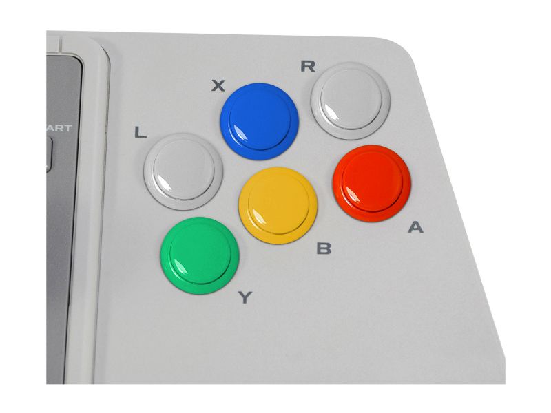 Emio The Edge Super Joystick for SNES Classic, NES Classic, Wii U, PC  White