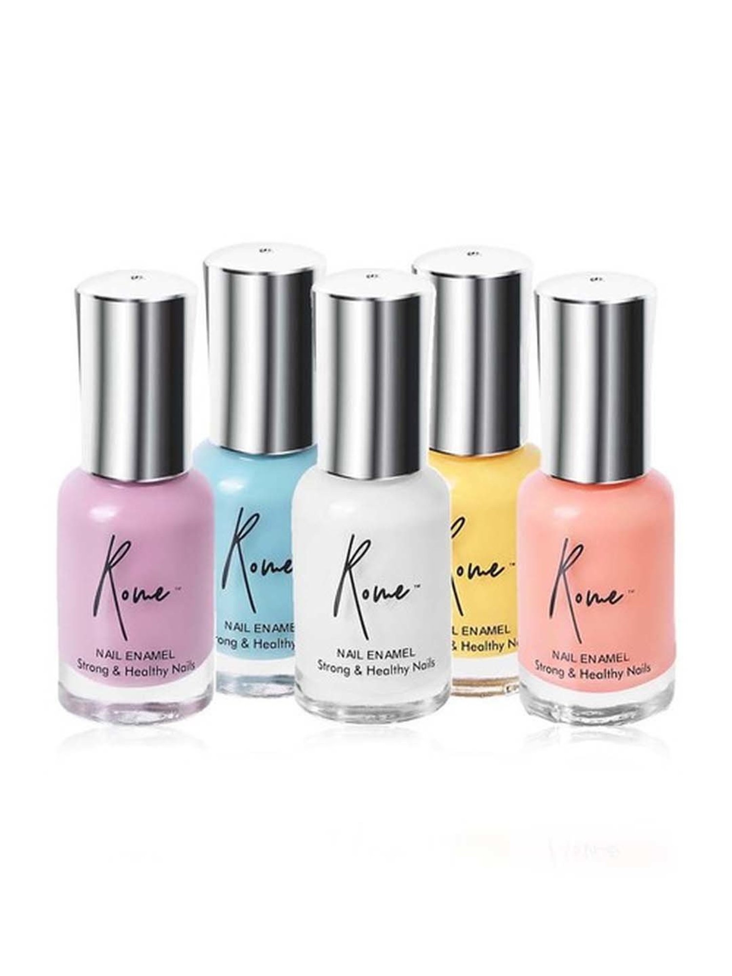 Rome Set of 5 Strong & Healthy Nail Enamel