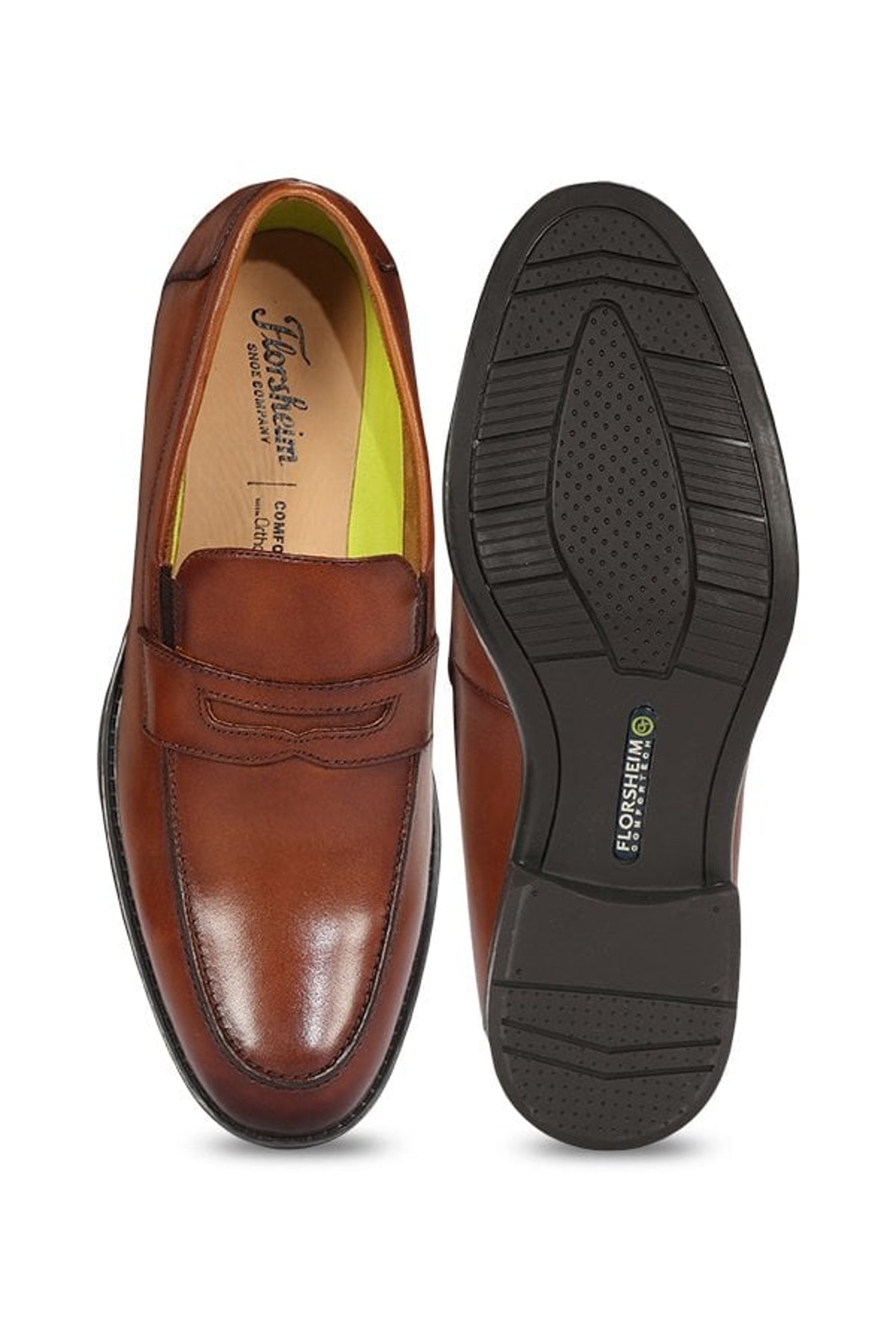 Florsheim Penny Tan Loafers