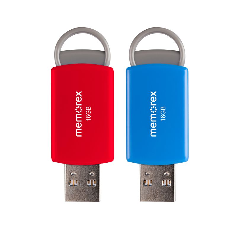 Memorex 16GB 2pk Flash Drive USB 2.0 - (32020001622)