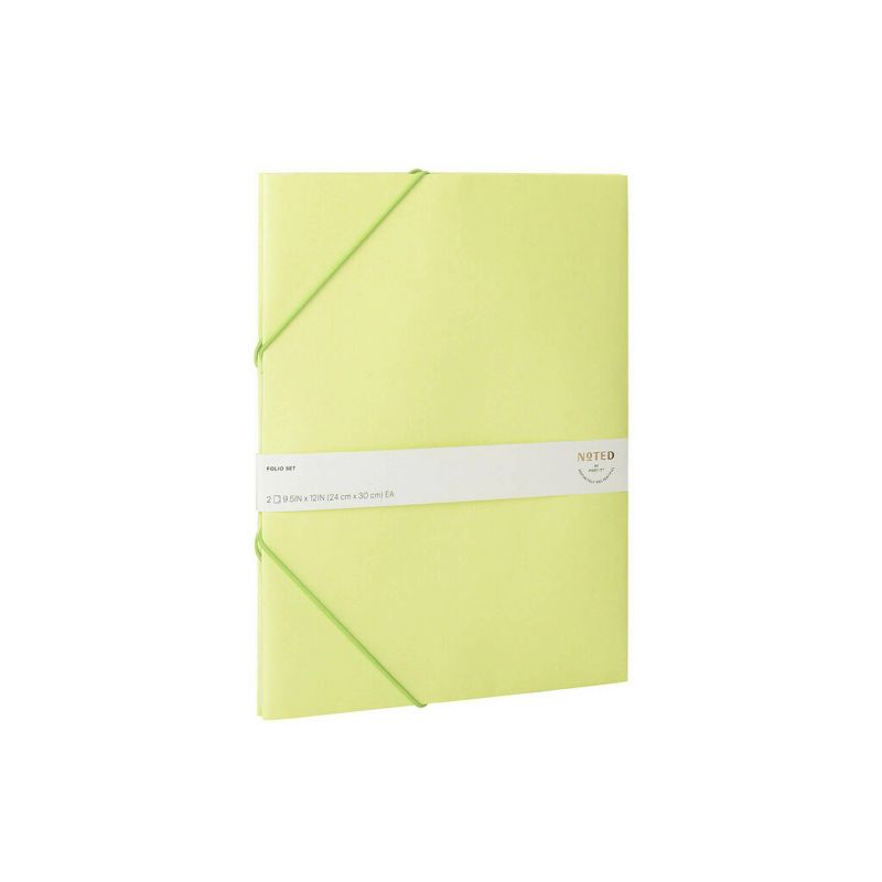 Avocado People 2 Pocket Paper Folder Pink - Greenroom