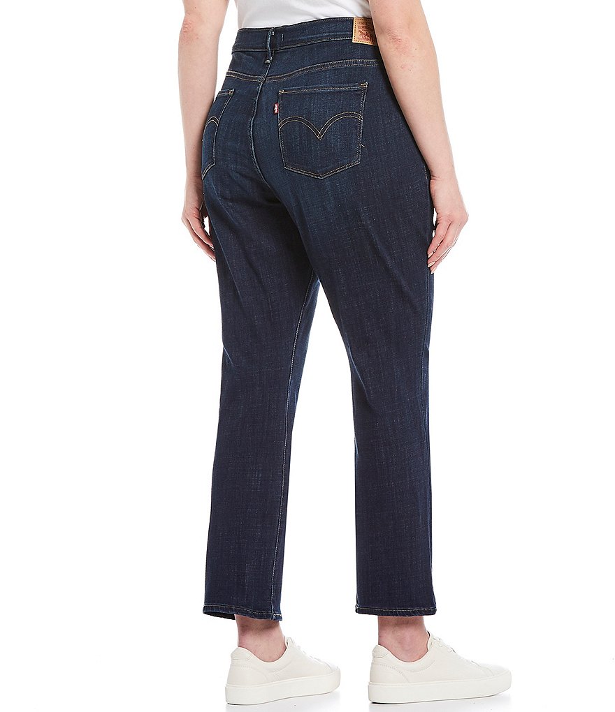 Ruby Rd. Plus Size Super Soft Stretch Denim Straight Leg Jeans